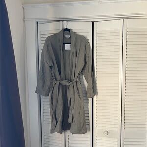 Parachute Cloud Cotton Robe NWT - Moss